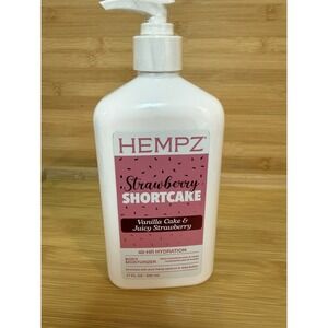 NEW Hempz Strawberry Shortcake 48 Hydration Moisturizer Limited Edition-NEW